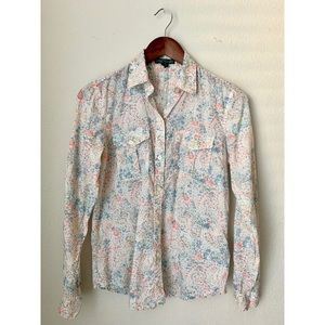 Lauren Ralph Lauren Floral Button Down